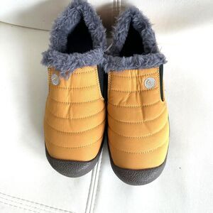 Calceus Addison X Mustard Yellow Waterproof Winter Shoe Boots Size 37 6.5 New